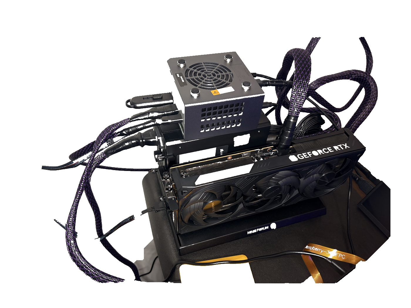 Copperhead RTX 5070 Ti eGPU rig